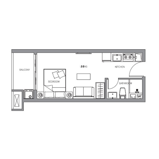 ル・コンデ・Bkk1_フロア_1