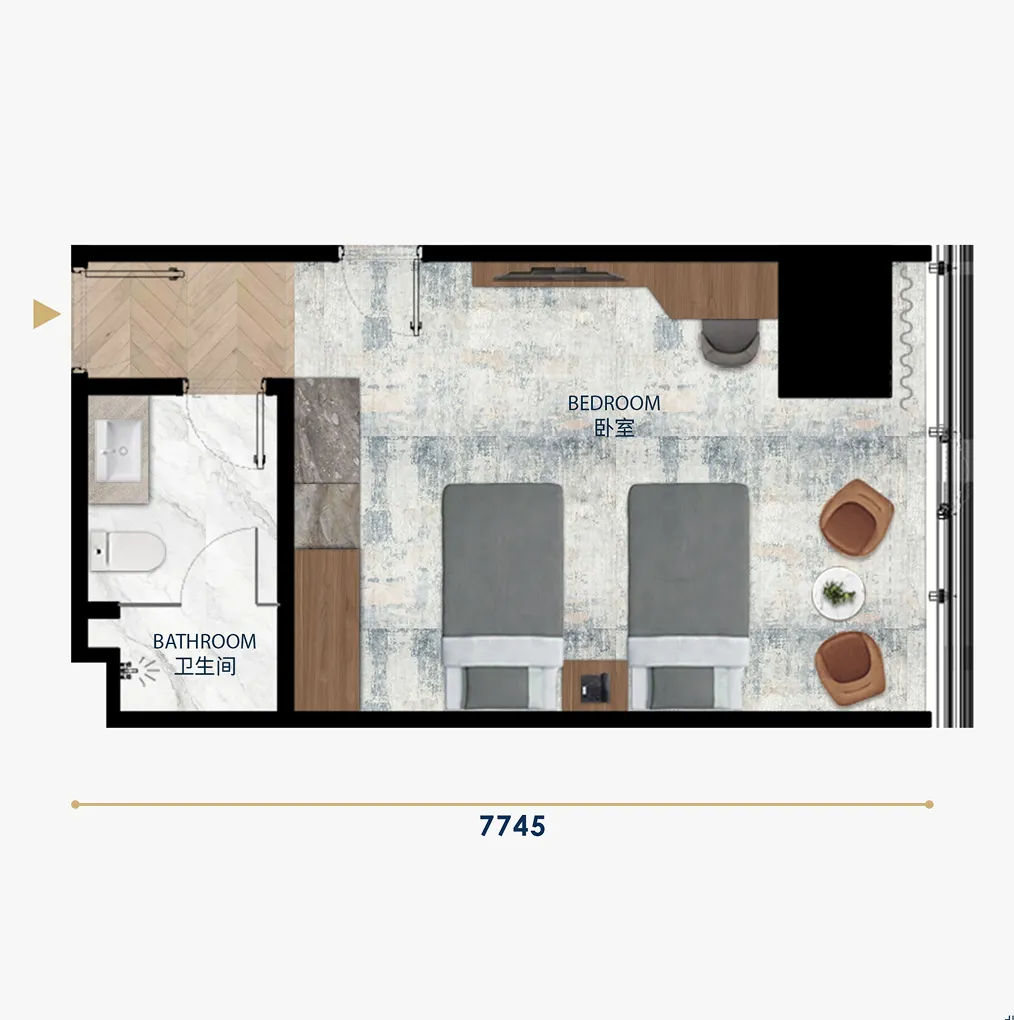 ウィンダムガーデン UC8の部屋タイプ画像